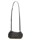 Rabanne Women's Pacoeather Crossbody Bag In Black
