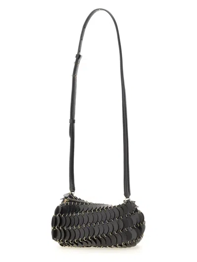 Rabanne Women's Pacoeather Crossbody Bag In Black