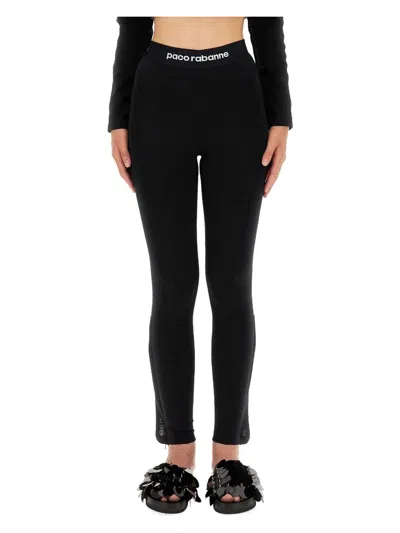 RABANNE WOMEN'S PANTS WITH LOGO
