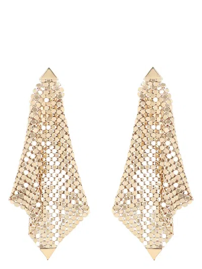 Rabanne Women's Pixel Flow Earrings In Metallic