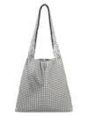 Rabanne Women's Pixel Hobo Shoulder Bag In Silver