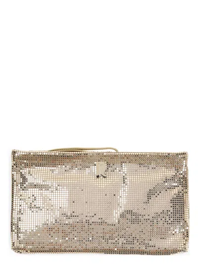 Rabanne Women's Pochette Handbag In Metallic