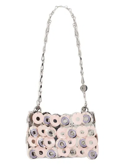 Rabanne Women's Sparkle Discs Shoulder Bag | Size Uni | 25ess0137plx161 Color M680 In Multicolour