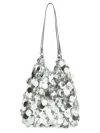 Rabanne Large 'sparkle' Shoulder Bag Made Of Discs In Silver