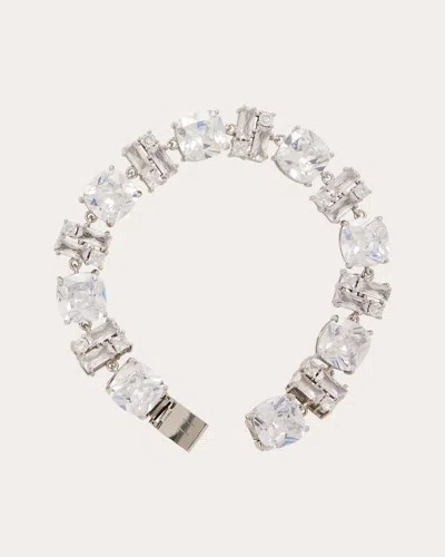 Rabanne Women's Strass Crystal Bracelet In Metallic