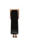 Rabanne Jupe Eyelet-embellished Jersey Maxi Skirt