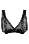 Rabanne Studded Bra In Black