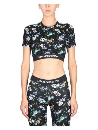 RABANNE WOMEN'S TOP CROPPED | SIZE SMALL | 22AJTO002VI0234