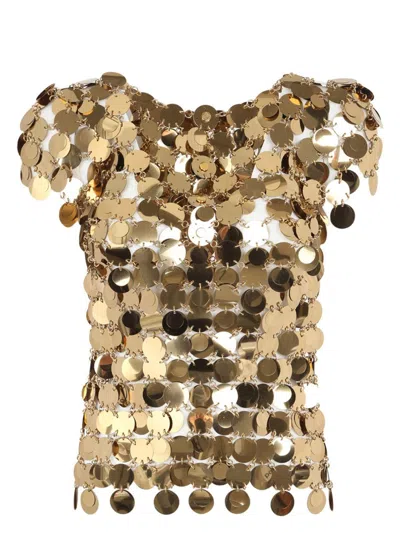 RABANNE WOMEN'S TOP SHORT SLEEVE SWEATER