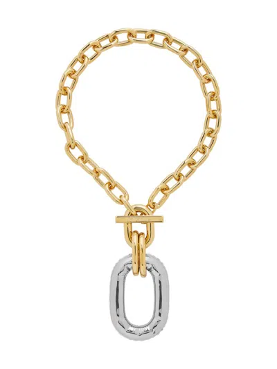 Rabanne Women's Two-tone Pendant Necklace In Multi