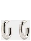 Rabanne Xl Link Earrings In Silver