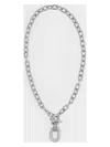Rabanne Xl Link Necklace In Silver