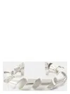 Rabanne Xl Link Twist Cuff Bracelet -  - Metal - Silver In Silver