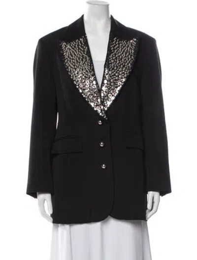Pre-owned Rabanne Wool Blazer In Black