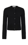 Rabanne Wool-cashmere Cardigan In Black