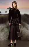 Rabanne Wool-cashmere Cardigan In Black