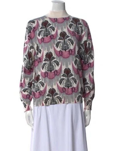 Pre-owned Rabanne Wool Printed Sweater In Multi