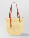 Rabanne Woven Leather Tote Bag