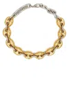 Rabanne Two-tone Chain Link Necklace