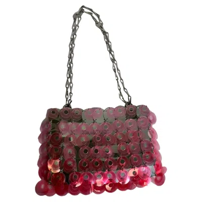 Pre-owned Rabanne X H & M Disc-embellished Shoulder Bag In Silver Metal In Gold