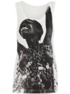 RABANNE X JEAN CLEMMER PRINT TANK TOP