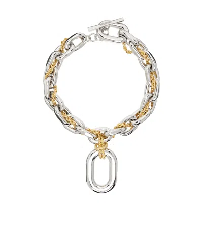 Rabanne Xl Chain Pendant Necklace In Multi