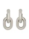 Rabanne Xl Double Hoop Link Earrings