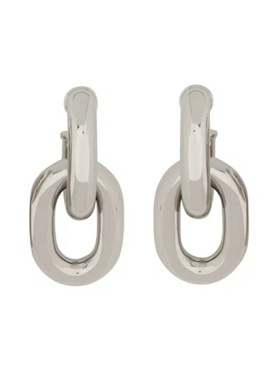 Rabanne Xl Double Hoop Link Earrings