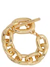 Rabanne Armband Link Aus Aluminium Goldfarbend In Gold