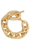 Rabanne Armband Link Aus Aluminium Goldfarbend In Oro