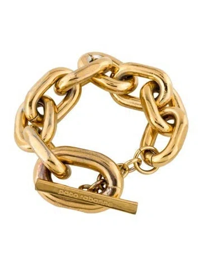 Pre-owned Rabanne Xl Link Bracelet, 7" In Multi