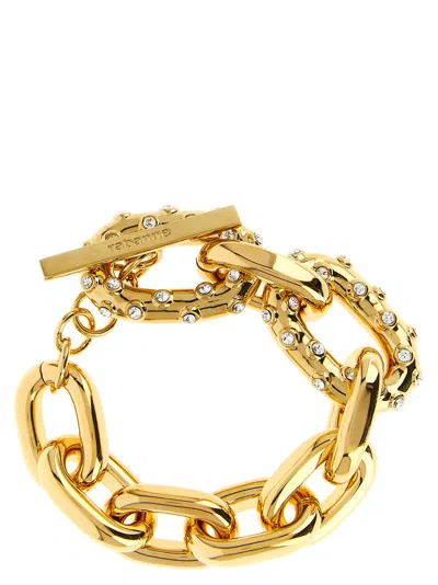 Rabanne Xl Link Bracelet In Gold