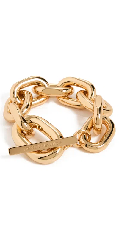 Rabanne Xl Link Bracelet Gold