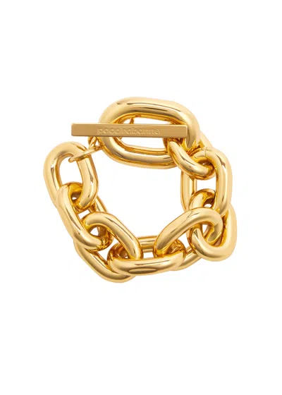 Rabanne Xl Link Chain Bracelet In Gold