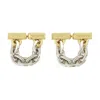 Rabanne Xl Link Chain Earring In Gold