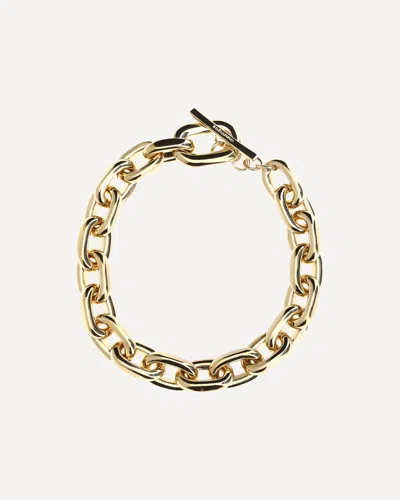 Rabanne Xl Link Chain Necklace In Gold