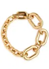 Rabanne Collier Xl Link In Gold-tone Aluminium In Gold