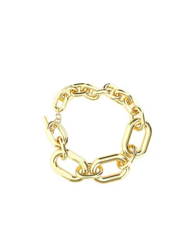 Rabanne Xl Link Choker Necklace In Gold