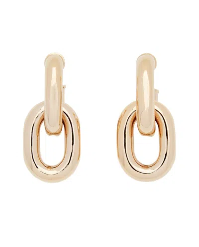 Rabanne Xl Link Double Hoop Earrings