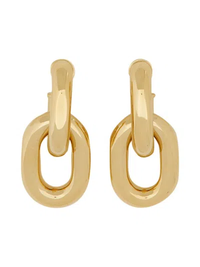 Rabanne "xl Link" Double Hoop Earrings