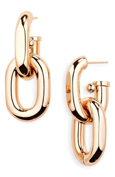 RABANNE RABANNE XL LINK DROP EARRINGS