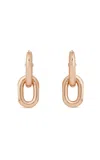 Rabanne Double Xl Link Ohrringe In Pink