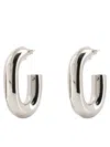 Rabanne Xl Link Earrings In Silver