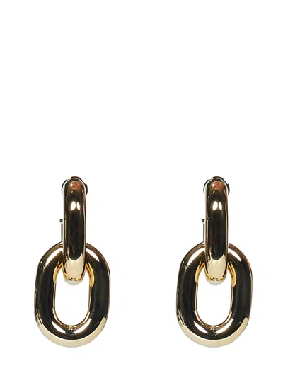 Rabanne Xl Link Earrings In Golden