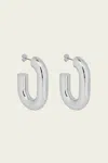 Rabanne Xl Link Earrings In Silver