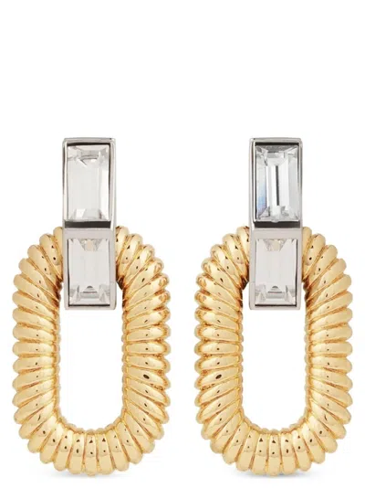 Rabanne 'xl Link' Earrings In Multi