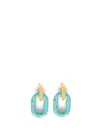 Rabanne Xl Link Earrings In Multicolour