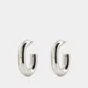 Rabanne Xl Link Earrings In Silver