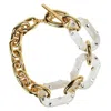 RABANNE XL LINK EMBELLISHED BRACELET