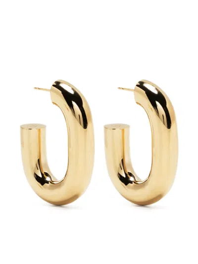 Rabanne Xl Link Hoops In Gold